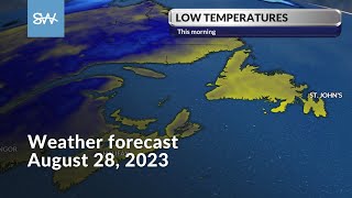 Saltwires Atlantic Regional Weather Forecast For August 28, 2023 Saltwire