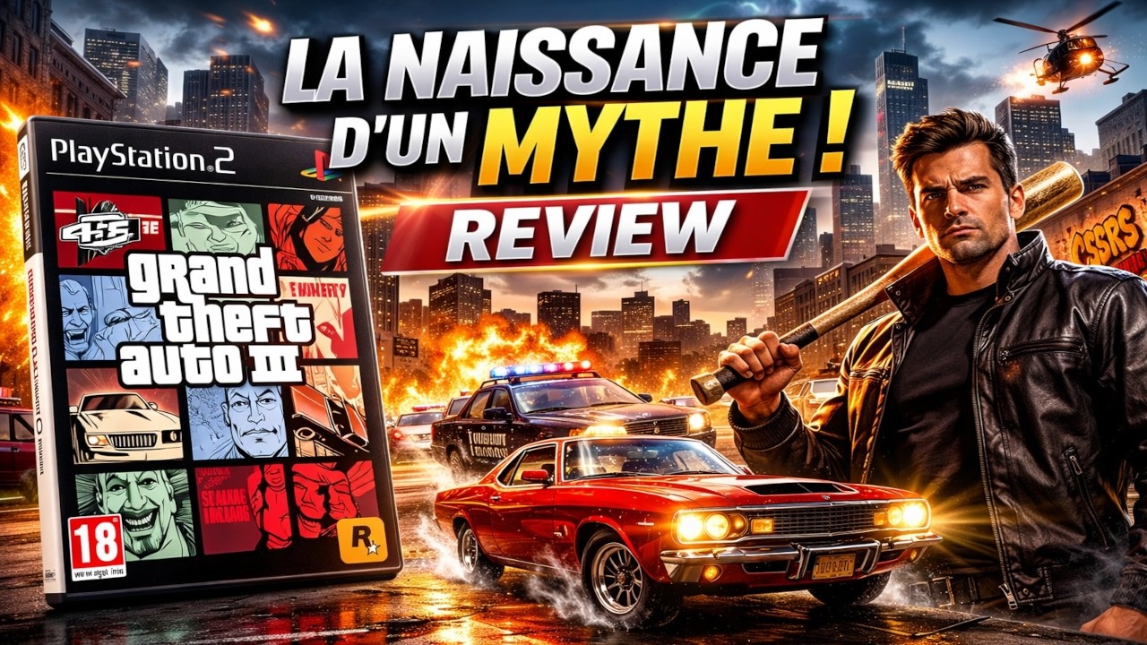 GTA III PS2 🚔 La naissance d'un mythe !!!