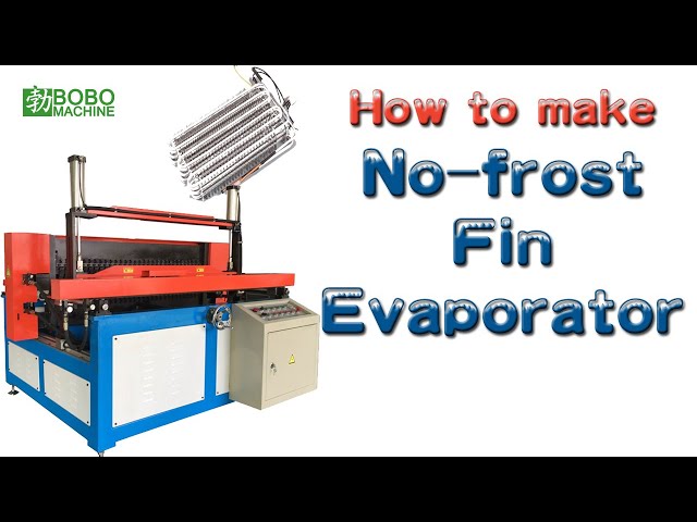 No frost Fin Evaporator Production Line class=