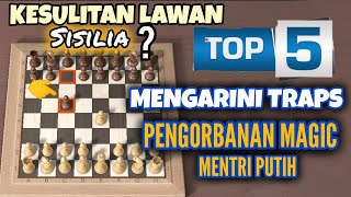 5 Jebakan magic Mengarini Gambit | super halus (mengerikan)