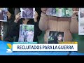 ​Familias de jóvenes reclutados para la guerra piden ayuda al Gobierno