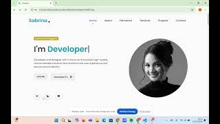 UTS Pemrograman Web – Demo Website Portofolio