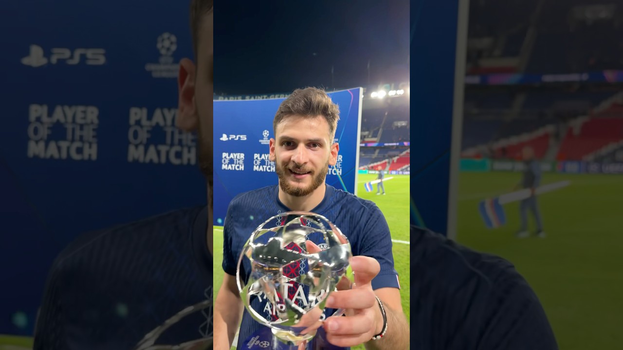 MVP 🤩👏 #UCL #ChampionsLeague