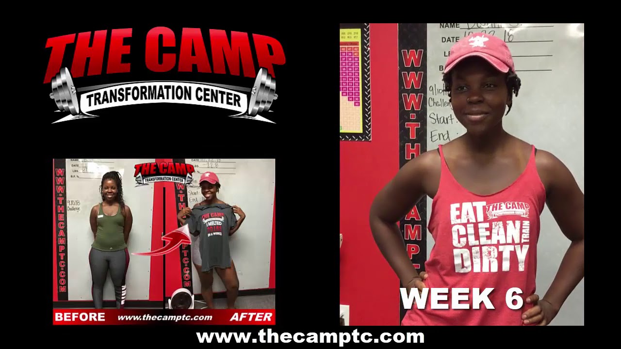Jacksonville FL Weight Loss Fitness 6 Week Challenge Results Destini