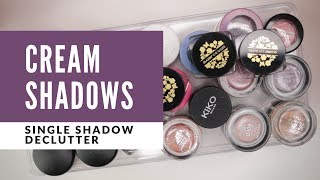 Cream Eyeshadow Declutter