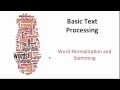 Word Normalization and Stemming (Stanford courses).mp4