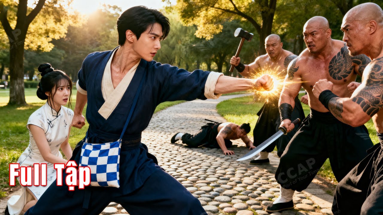 Đám giang hồ khinh chồng nữ CEO là trai quê, ai ngờ đụng phải 