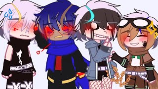 ||One Kiss 💋|| (meme) !my ships! Cream,errorink and nightKiller (human au) ✨💕