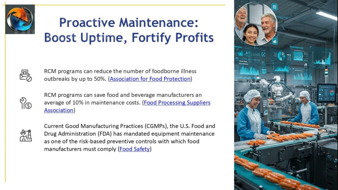 Data Renew for Food Processing Industry