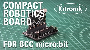 Compact Robotics Board for BBC micro:bit - by Kitronik