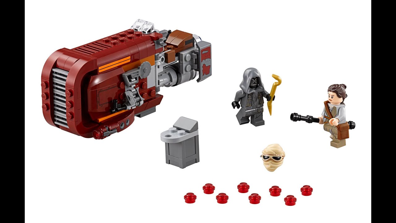 LEGO Star Wars Rey's Speeder Review! 75099