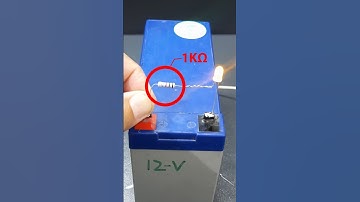 3V LED to 12V Battery #shorts