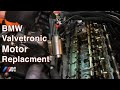 BMW 335xi N55 engine cover gasket and valvetronic motor replacement (detailed step by step video)