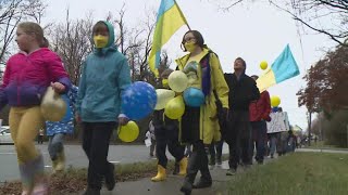 March for Ukraine: Greensboro shows support
