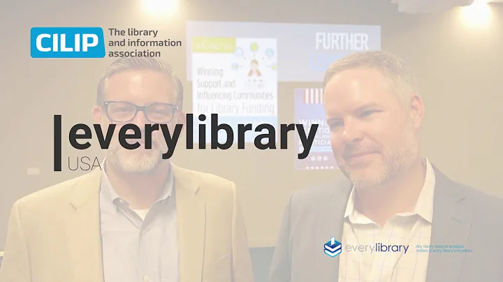 EveryLibrary's John Chrastka and John Chrastka interviewed at CILIP Conference