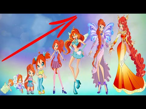 Winx Club Growing up Compilation