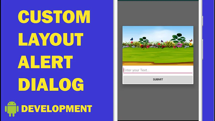Android tutorial  - 50 - Android Custom Dialog | Create Android Alertdialog with Custom Layout
