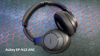 Aukey EP-N12 - Wygodne słuchawki bezprzewodowe Bluetooth z ANC