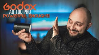 GODOX AD100 Pro - Unboxing + BTS using it as a main light - Just got bamboozled!