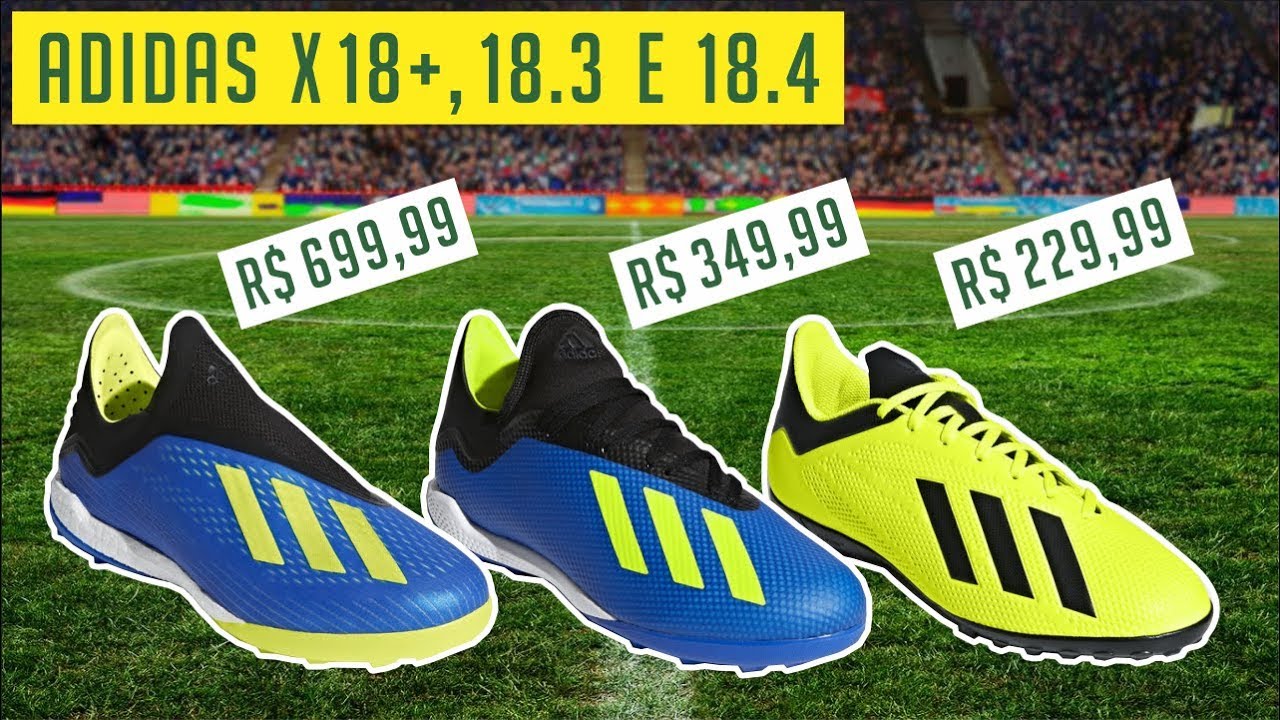 chuteira adidas x 18.3