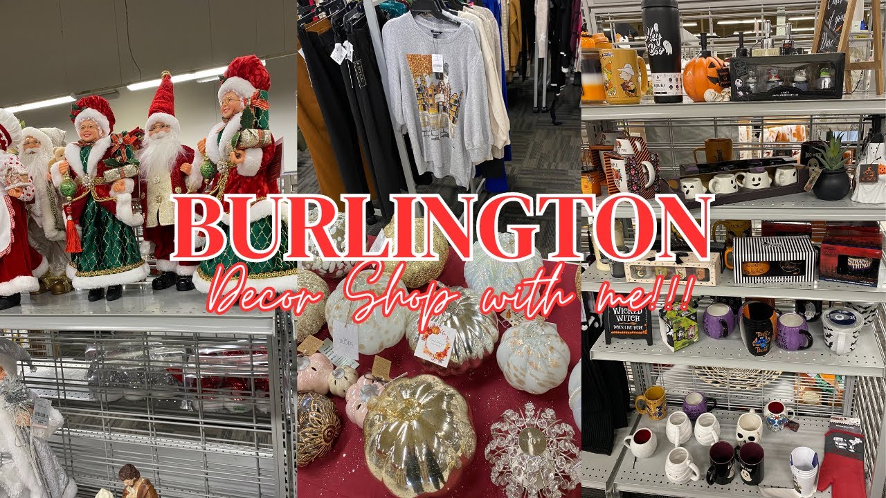 Burlington Home Decor Shop with Me! l Fall, Halloween & Christmas Finds