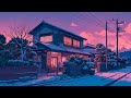 Cozy Winter Evening in a Quiet Japanese Street ❄️ Soft Lofi Beats for Study, Work &amp; Peaceful Focus.