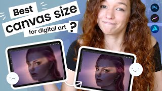 How To Choose A Canvas Size • All About Pixels, Dimensions, And Resolution • Digital Art & Print