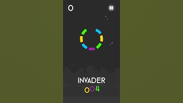 Color switch// Invader mode// level 4// offline game