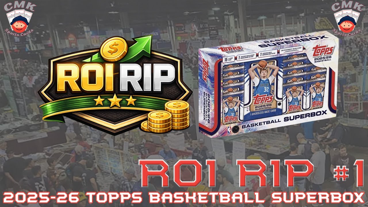 ROI RIP #1 - 2025-26 TOPPS BASKETBALL SUPERBOX! IS IT WORTH IT