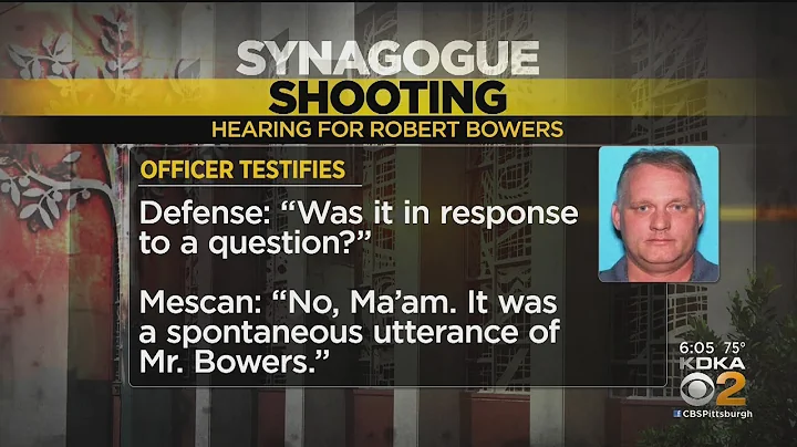 Officer: Accused Tree Of Life Synagogue Shooter Ro...
