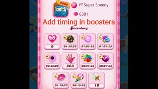 Candy Crush Tricks 2024 | how to Add Timing in boosters | candy crush Tricks