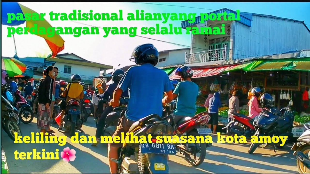 Suasana keindahan kota Singkawang terkini rute alianyang , petunjuk ke wisata mangrove Kuala 2023