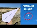 How to make a paper airplane [Paper craft. Origami]