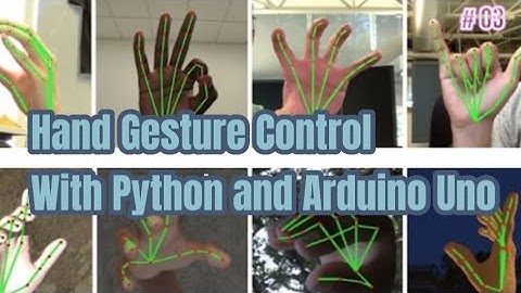 Control Led With Open CV Python and Arduino || Hand Gesture control|| #arduino #iot #led
