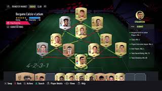 Bergamo Calcio VS  Latium  FIFA 22 SBC MARQUEE MATCHUPS CHEAP SOLUTION 