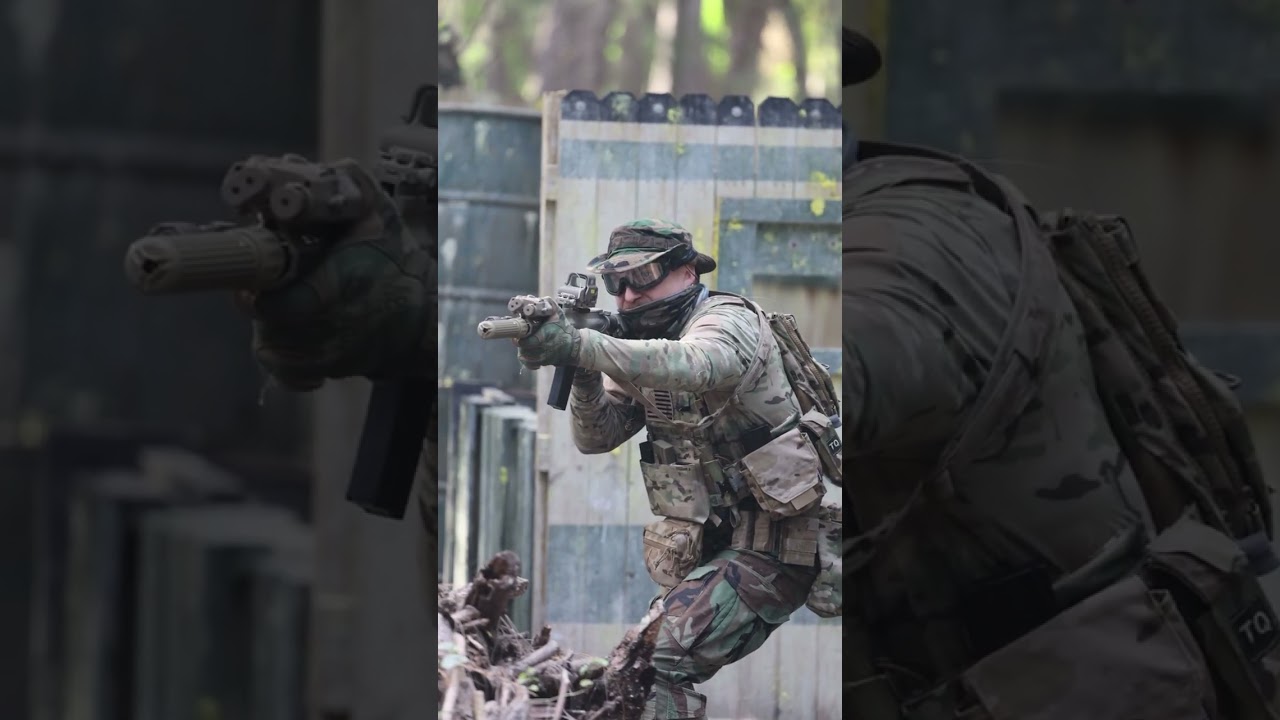 Airsoft Player Gets Painful Headshot - Clip 317 