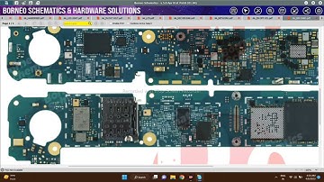 Google Pixel 4a Sim Track Ways Via BorneoSchematics Diagram #mobile2service #borneo #GooglePixel4a
