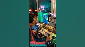 dnb 165bpm synth studio jam #electronicmusic #live #hardware #dj