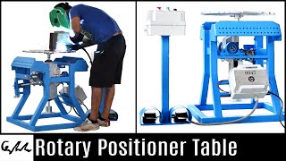 Making a rotary positioner table