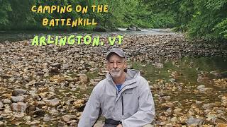 Camping on the Battenkill in Vermont