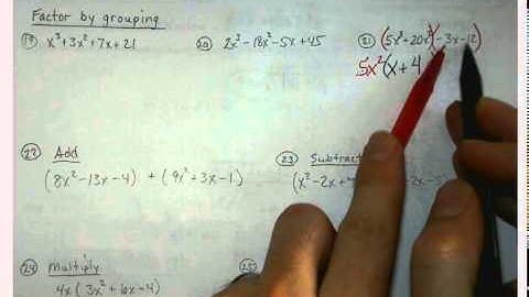 Algebra 1   Unit 11 Review and Final Review Part 1