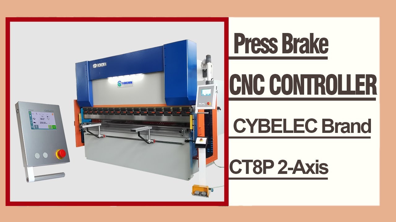 RONGWIN takes you to understand the interface introduction of CYBELEC 2-axis CT8P CNC controller