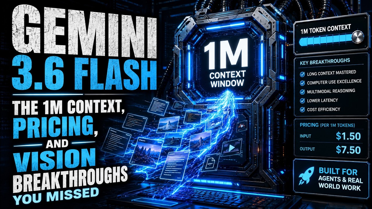 Gemini 3.6 Flash: Enterprise AI Model Optimized for Computer Automation