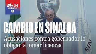 Rubén Rocha Moya solicitó licencia temporal como gobernador de Sinaloa