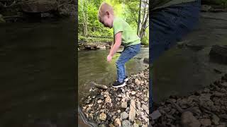 Fishing with the grandson at the kids tournament…