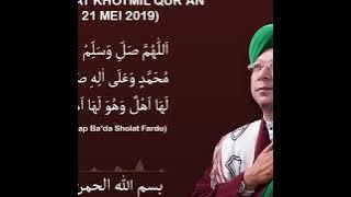 IJAZAH SHOLAWAT QOBUL RASULILLAH