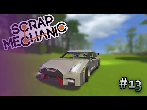 Видео: БИТВА #13: СТРОИМ ГОНОЧНУЮ ТАЧКУ НА ПОРШНЯХ В SCRAP MECHANIC!!!