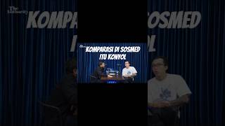 komparasi di sosmed itu konyol kata dokter tirta #doktertirta #podcast