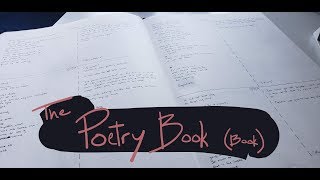 Setting up my Poetry Book