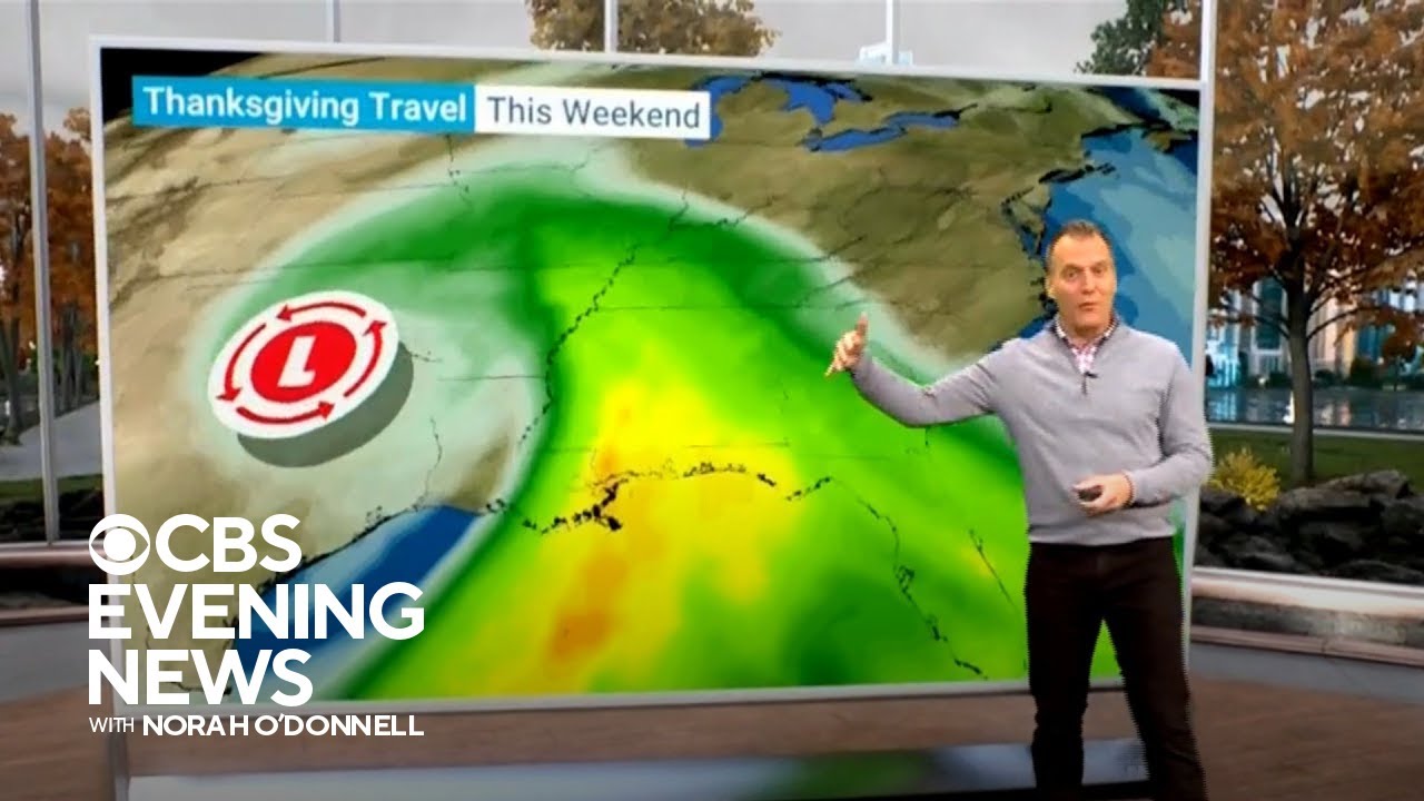 Rain could affect Thanksgiving weekend travel - YouTube
